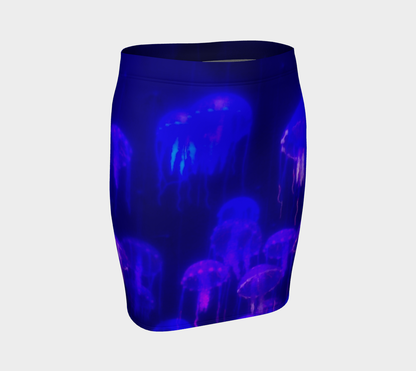 JELLY FISHES Fitted Skirt