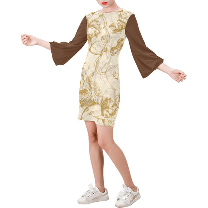 CHERUBS Bell Sleeve Dress