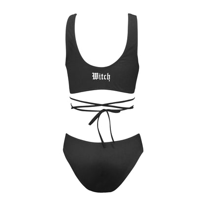 SALEM Cross String Bikini Set