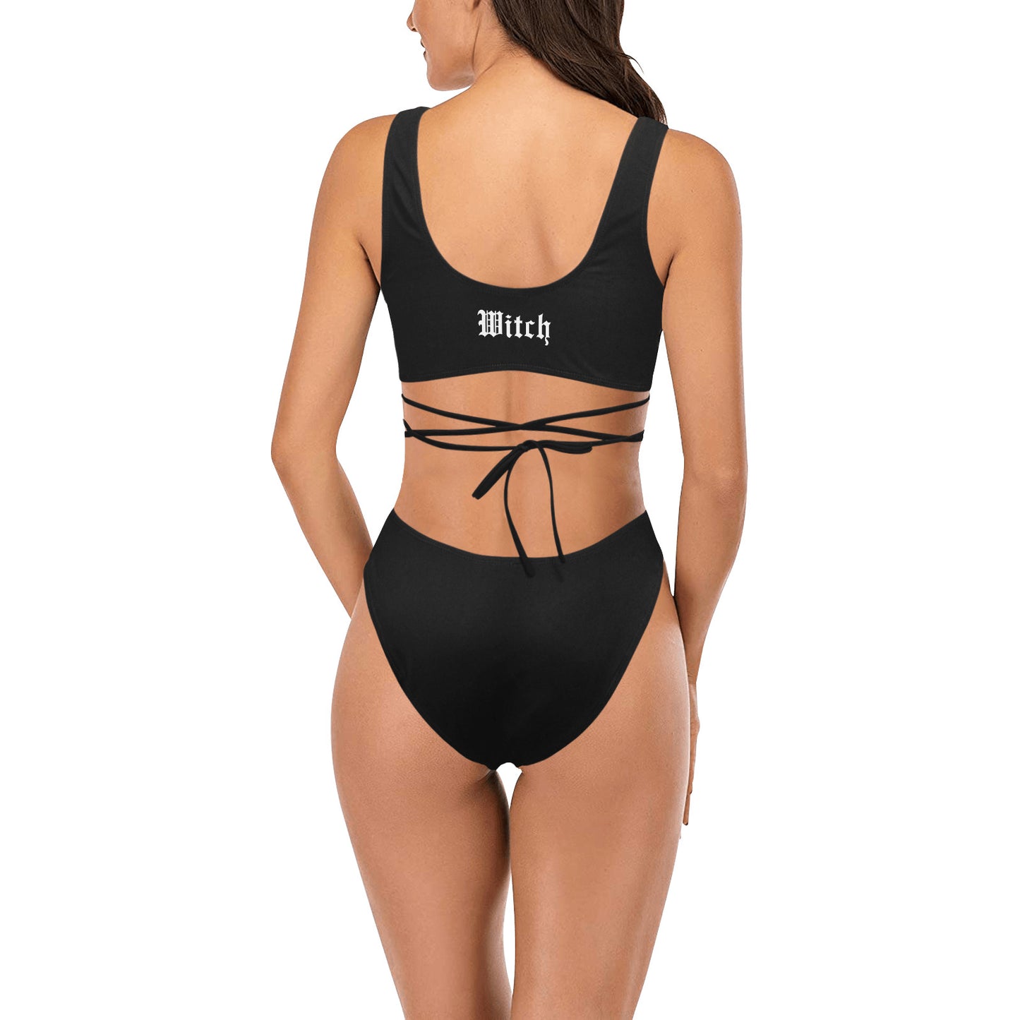 SALEM Cross String Bikini Set