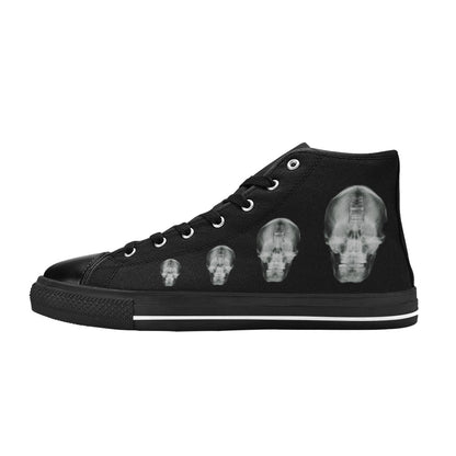 CHECK MY BRAIN Classic High Top Canvas Shoes