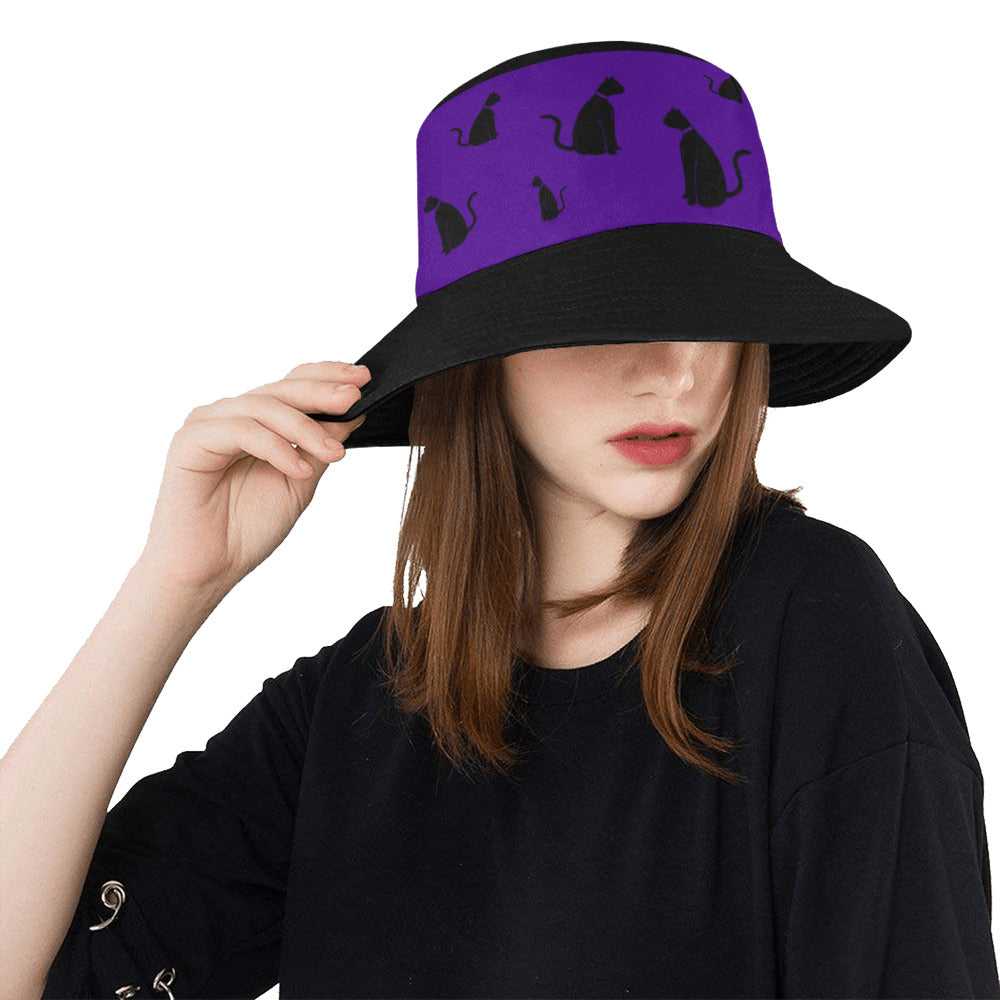 BLACK CATS Bucket Hat