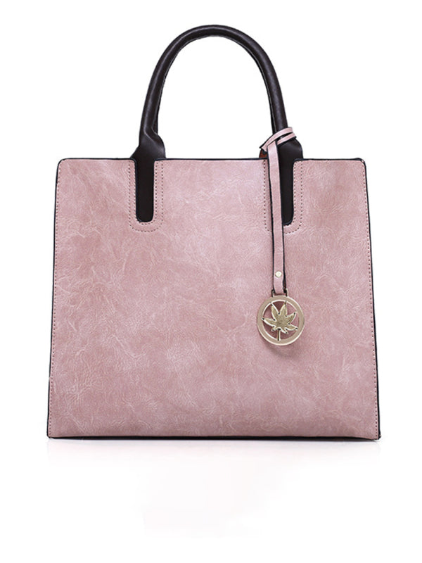 Shoulder PU Leather Large Mother-In-Law Multi-Piece Set Bag
