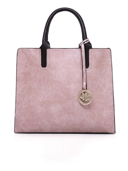 Shoulder PU Leather Large Mother-In-Law Multi-Piece Set Bag