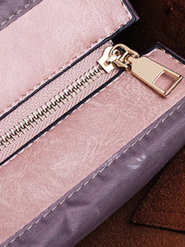 Shoulder PU Leather Large Mother-In-Law Multi-Piece Set Bag