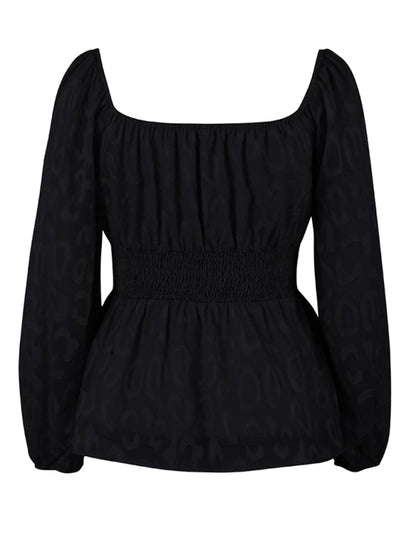 French Square Neck Four Seasons Top