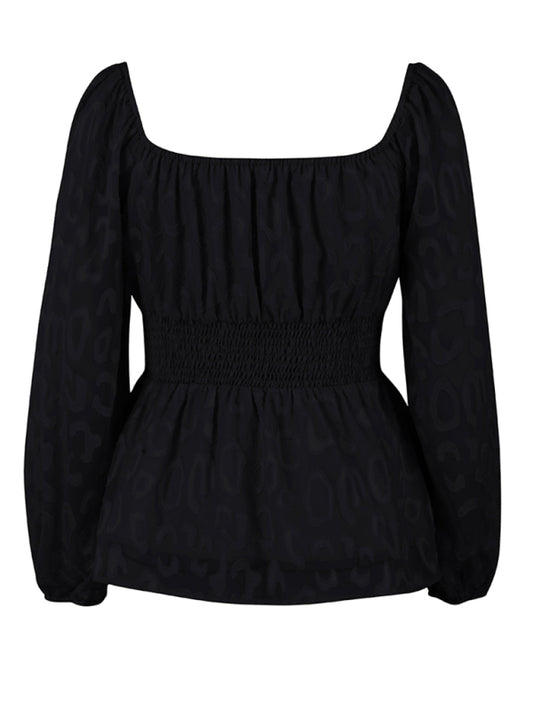 French Square Neck Four Seasons Top