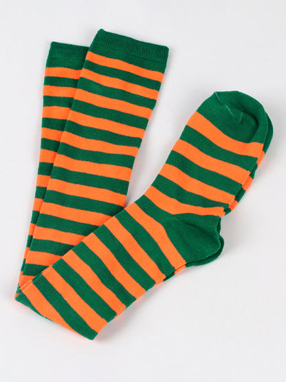 Socks Over-the-Knee Long Striped Stockings