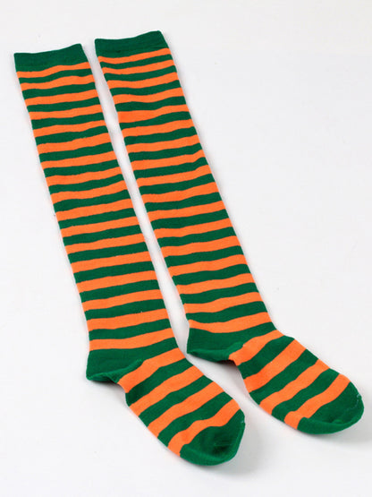 Socks Over-the-Knee Long Striped Stockings