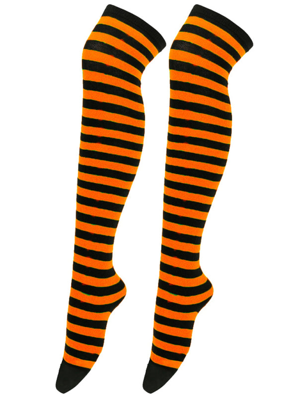 Socks Over-the-Knee Long Striped Stockings